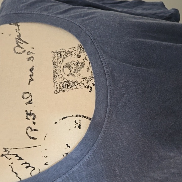 Free People blue cotton tunic - Picture 2 of 8